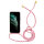 Handycase mit Kordel für iPhone-Modelle iPhone 12 / 12pro-Pink /Gold