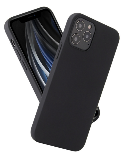 Handyhülle Silikon für iPhone-Modelle iPhone 11 pro max schwarz