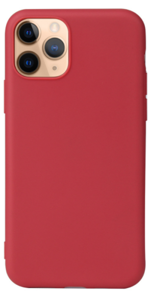 Handyhülle Silikon für iPhone-Modelle iPhone 12 / 12 pro rot
