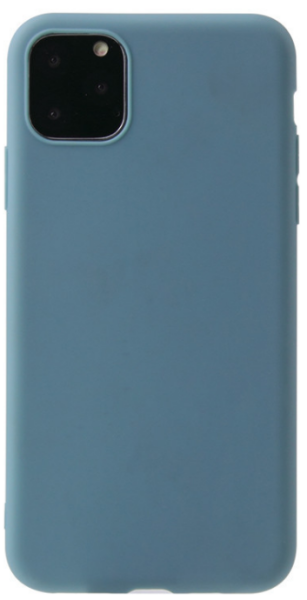 Handyhülle Silikon für iPhone-Modelle iPhone 12 mini graublau