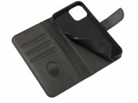 iPhone Handyhülle zum Aufklappen mit Lasche iPhone 12 mini Schwarz
