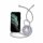 Handycase mit Kordel für iPhone-Modelle iPhone 13 Pro Max-Grau / Silber