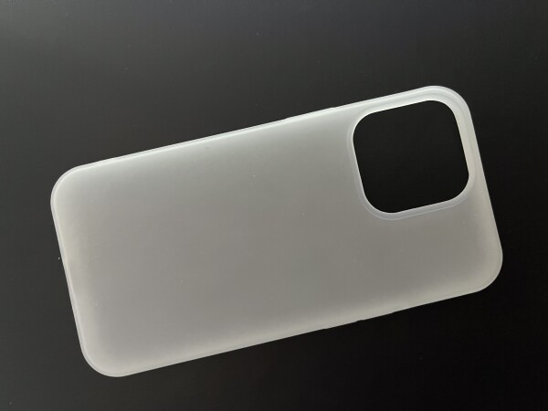 Handy Schutzhülle / Handycase für das iPhone iPhone 13 pro max-matt transparent