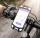 Handyhalterung f&uuml;r Fahrrad E-Bike aus Silikon sto&szlig;fest